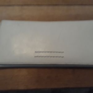 White Frye Harness Wallet